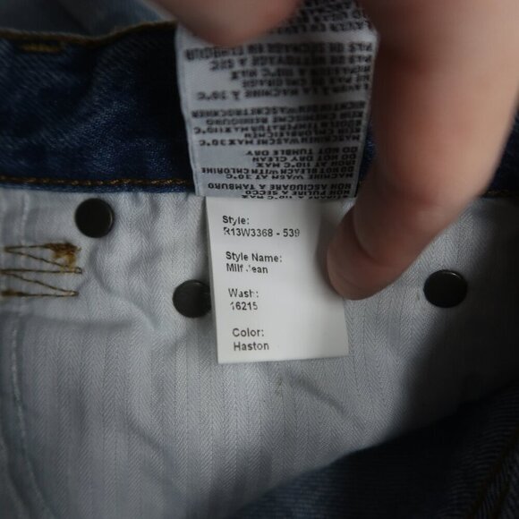 R13 Milf Slim Fit Jeans in Haston Size 24 - Picture 13 of 14